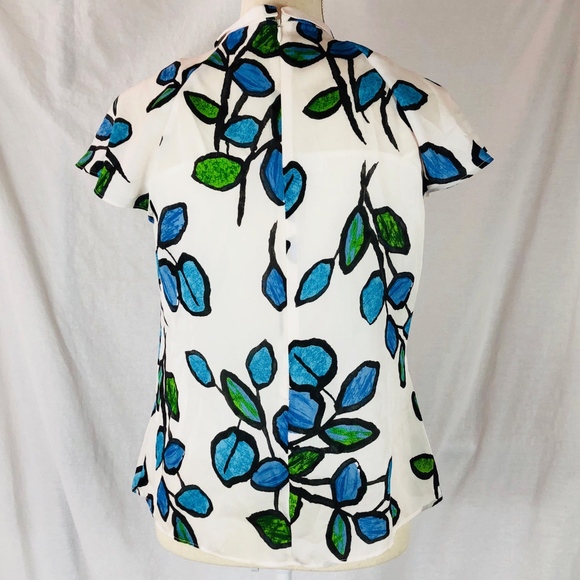 💼Liz Claiborne Petite 2 Piece Floral Blouse Sz PM - Picture 4 of 8